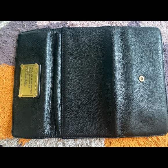 Marc by Marc Jacobs - Black Leather Continental Wallet - Like New! - Vintage! - Picture 6 of 6